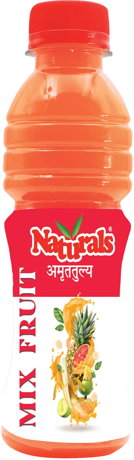 Naturals mix fruit drink bottle